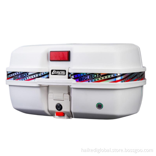 Motorcycle backup storage box